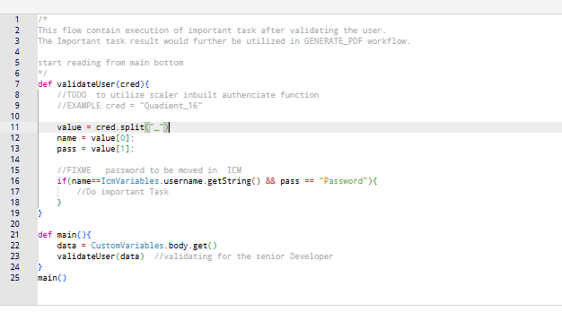 Code Example